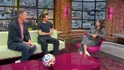 WM-Experte Jonas Hofmann und Ehefrau Laura: Kurioser TV-Auftritt