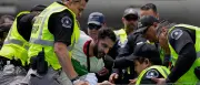 WM-Spiel Iran gegen Belgien: Rangeleien zwischen Ordnern und Fans