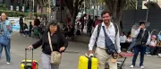 WM-Start in Mexiko: Polizei sichert Flughafen vor Lehrerprotesten