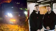 YouTube-Duo Tisi Schuhbech: Horror-Unfall auf nasser Autobahn