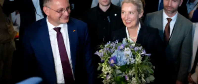 AfD bestätigt Führungsduo: Weidel stark, Chrupalla verliert Zustimmung