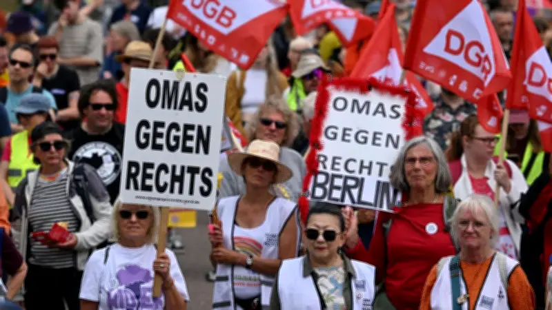 AfD-Delegierte tricksen Demonstranten aus: Parteitag in Erfurt startet pünktlich
