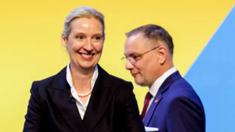 AfD-Parteitag: Weidel triumphiert mit 83 Prozent – Chrupalla verliert massiv