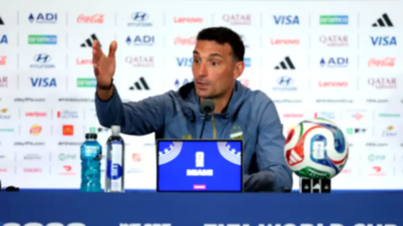Argentinien-Coach Scaloni liefert sich Schlagabtausch mit Journalist