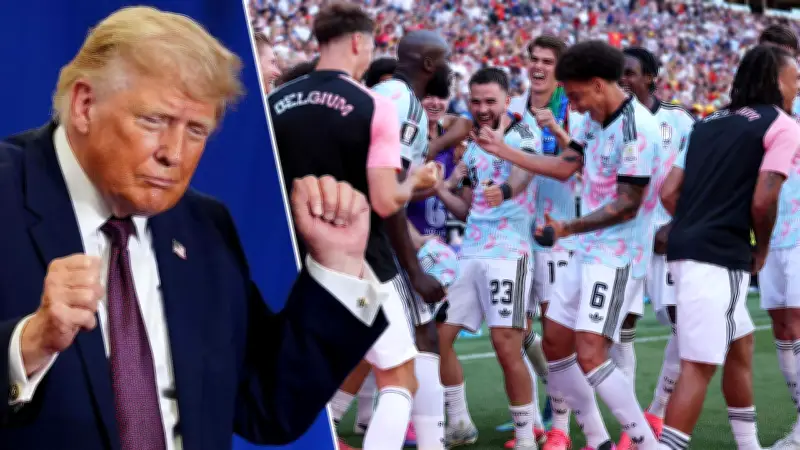 Belgien-Tanz nach Tor: Seitenhieb gegen Trump? Fans spekulieren