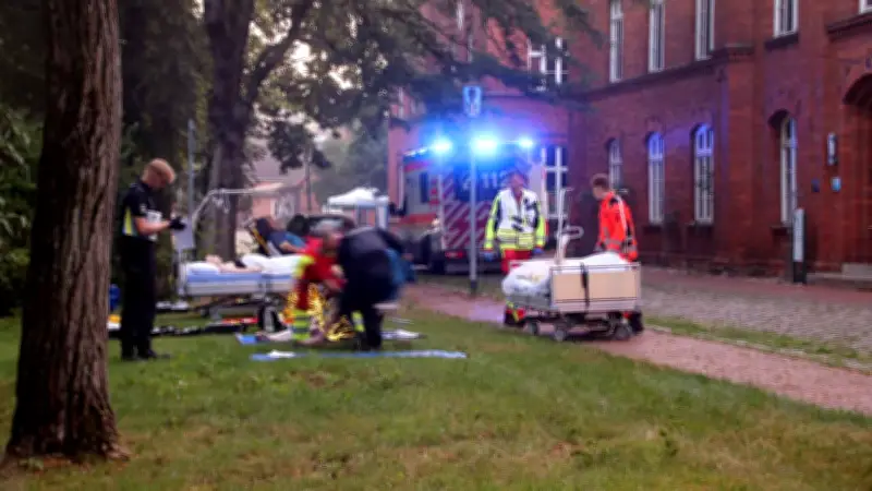 Brand in Ludwigslust: Zwei Patienten sterben bei Krankenhausfeuer