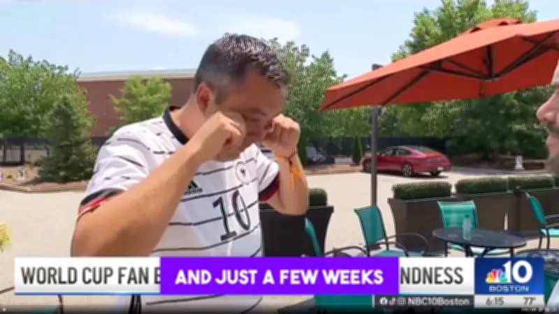 Deutscher Fan weint im US-TV: „Ich habe mich in Amerika verliebt“