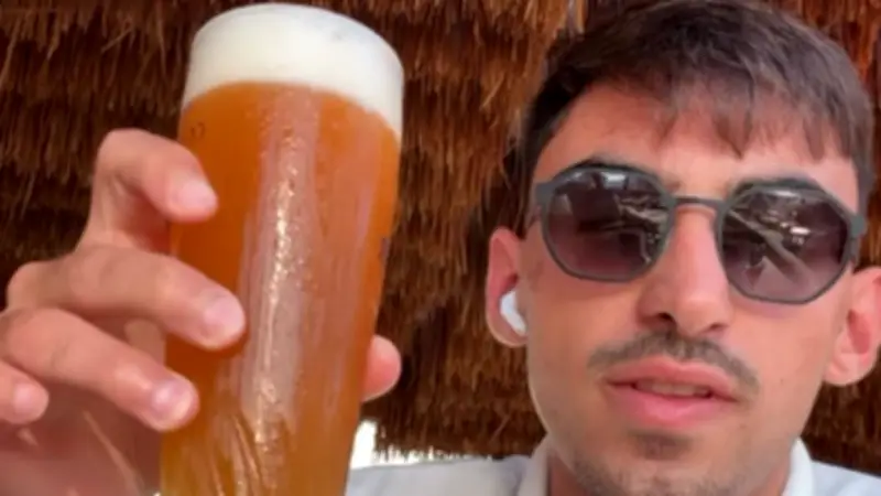 Ex-Geisel Braslavski feiert Tod seines Hamas-Folterers mit Weizenbier