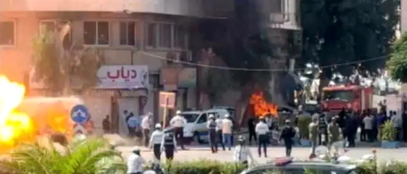 Explosionen in Damaskus: Macron bei Syrien-Besuch in Sicherheit