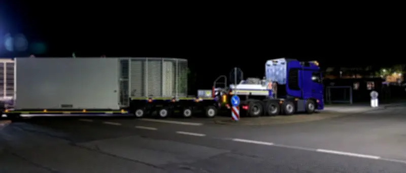 Fünfter Castor-Transport in NRW gestartet: Großaufgebot der Polizei
