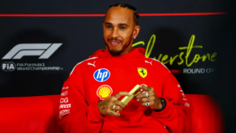 Formel-1-Stars lästern im Geheim-Chat: Hamilton verrät Energieproblem in Silverstone