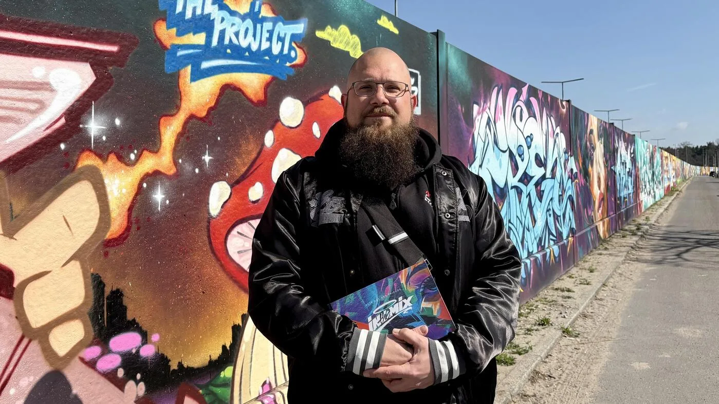 1000 Dosen Farbe: Längste Graffiti-Galerie Berlins entsteht in Oberschöneweide