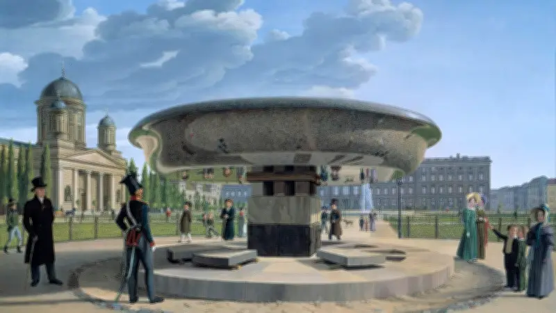 Granitschale im Lustgarten: Berlins schweres Biedermeier-Weltwunder