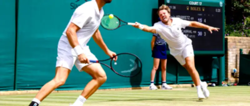 Krawietz und Pütz wahren Doppel-Titelchance in Wimbledon