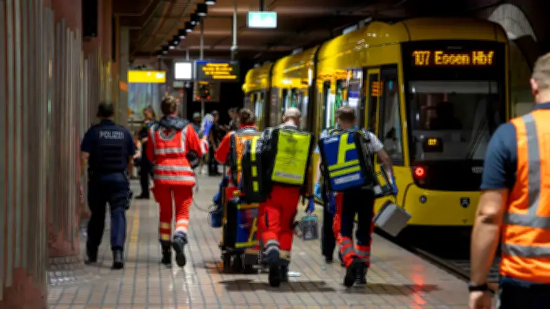 Messerattacke in Essen: Mann sticht auf obdachlose Frau (58) ein