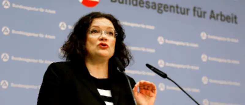 Nahles: Beitrag zur Arbeitslosenversicherung könnte steigen