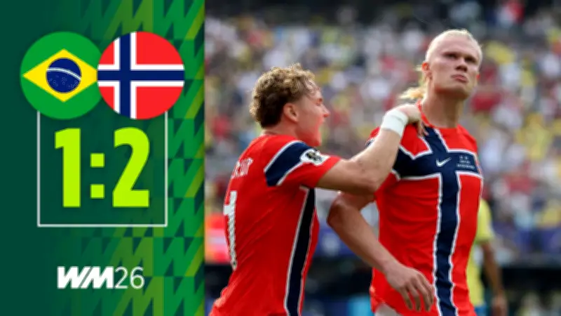 Norwegen-Wahnsinn: Haaland zerlegt Brasilien im WM-Achtelfinale