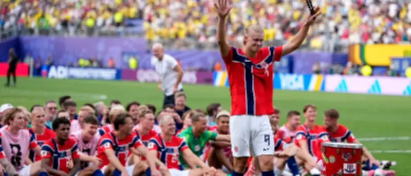 Norwegens WM-Märchen: Haaland bejubelt historischen Sieg gegen Brasilien