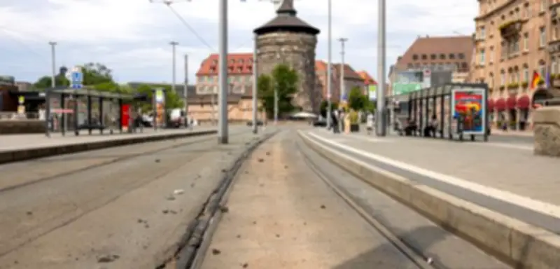 Nürnberg: Erste Straßenbahnstrecke nach Hitzeschäden wieder freigegeben