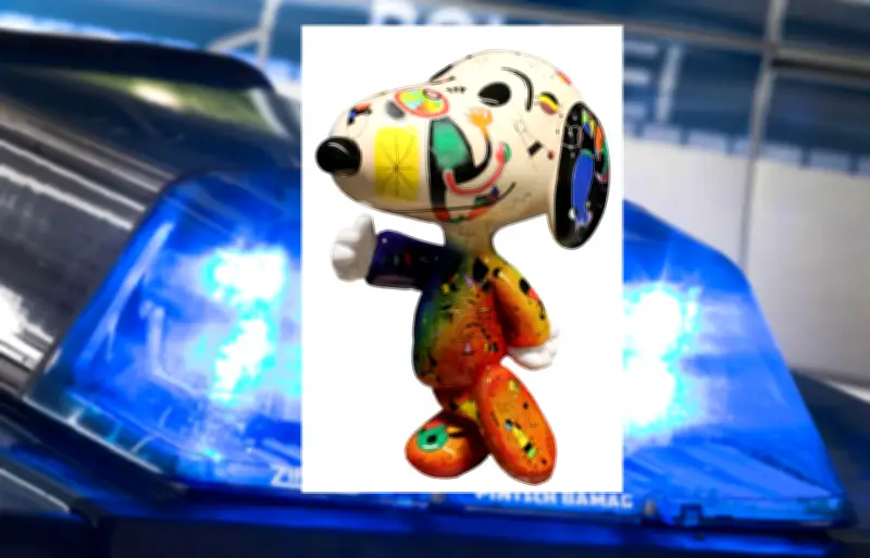 Snoopy-Skulptur aus Berliner Galerie gestohlen – Polizei sucht Zeugen
