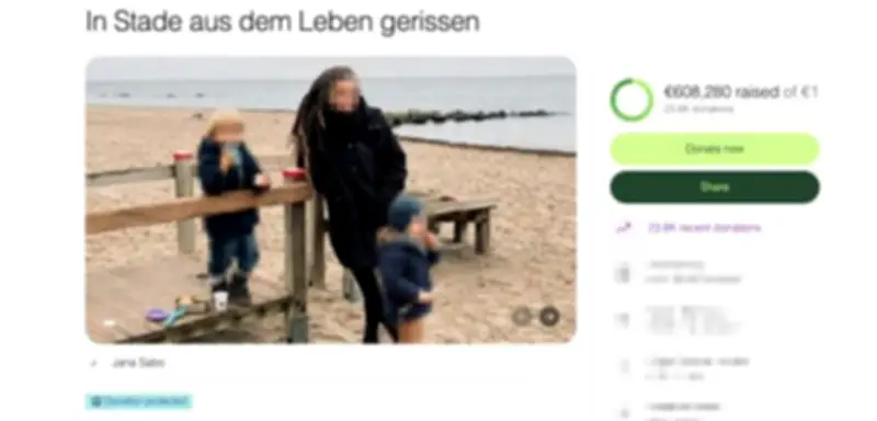 Spenden über 600.000 Euro für Waisenkinder nach Tat von Stade