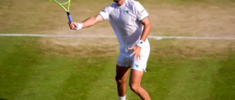 Struff nach Hurkacz-Aufgabe erstmals im Wimbledon-Viertelfinale