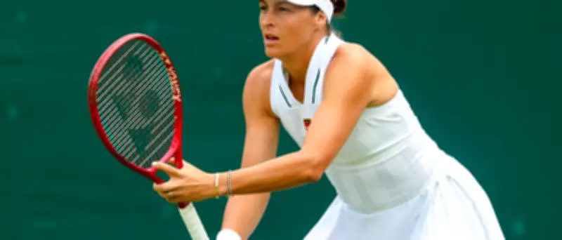 Tennis: Tatjana Maria in Wimbledon chancenlos gegen Iva Jovic