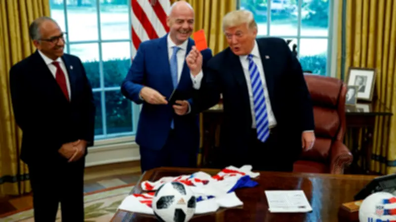 Trump bestätigt Intervention bei Infantino: Balogun-Rot war kein Foul
