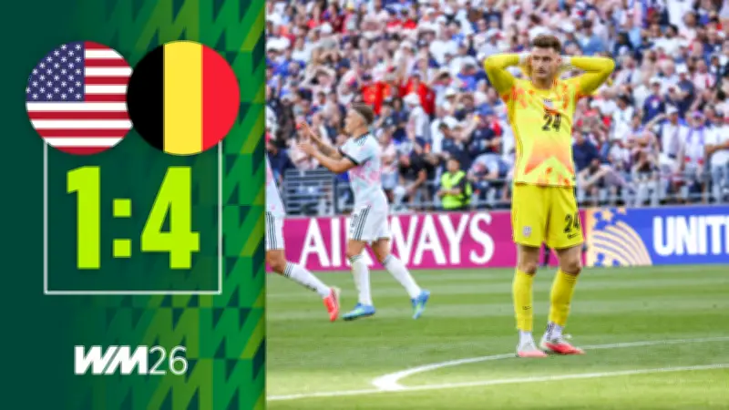 US-Keeper patzt mit Dribbling: Belgien im WM-Viertelfinale
