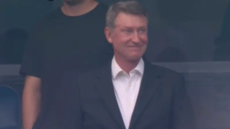 Wayne Gretzky bei WM-Achtelfinale Kanada gegen Marokko entdeckt