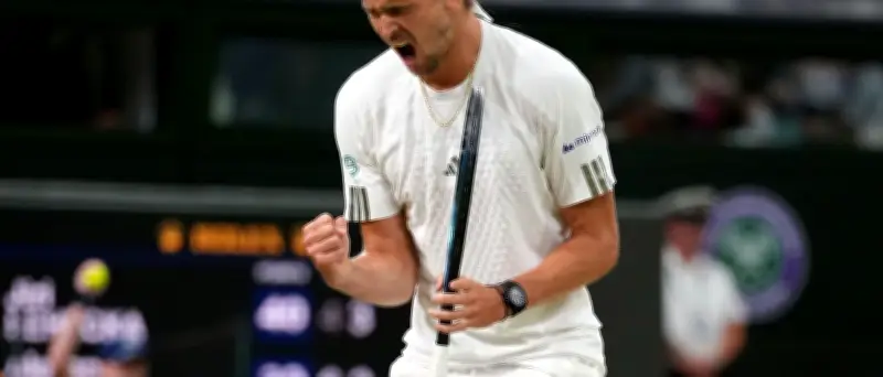 Wimbledon: Zverev erstmals im Viertelfinale – Struff scheitert an Sinner