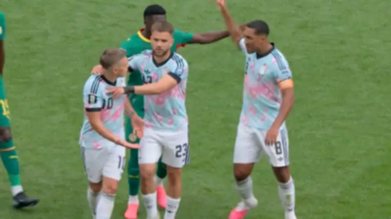 WM-Knall bei Belgien: Trossard und Tielemans legen sich in die Haare