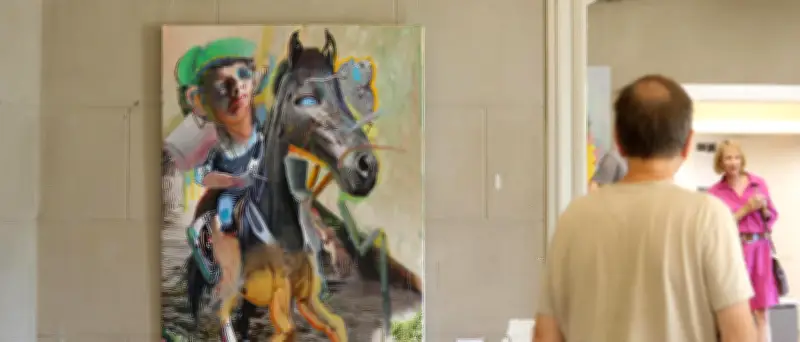Wolfgang Petricks letzte Ausstellung auf Schloss Sacrow: Ein Panoptikum des Warners
