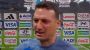 Argentinien-Trainer Scaloni bricht Interview nach WM-Sieg ab