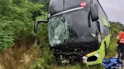 Flixbus-Unfall auf A2: Bus kommt von Fahrbahn ab – elf Verletzte