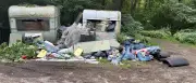 Illegale Mülldeponie am Havelradweg in Berlin-Kladow wird endlich geräumt