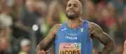 Jacobs läuft 9,67 Sekunden bei zu starkem Rückenwind