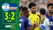 Kap Verde verpasst WM-Sensation gegen Argentinien in Verlängerung