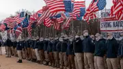 Rechtsextreme Patriot Front marschiert am 250. US-Unabhängigkeitstag in Washington