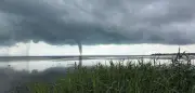 Wasserhose am Bodensee: Wie eine Superzelle den Tornado auslöste