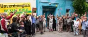 Wohnhaus in Kreuzberg: Mieter protestieren gegen unhaltbare Zustände